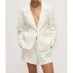 NEW MELISSA NEPTON lincoln blazer in white
